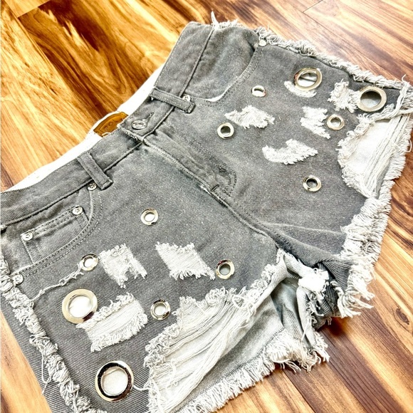 POL Embellished Shorts - Picture 3 of 6
